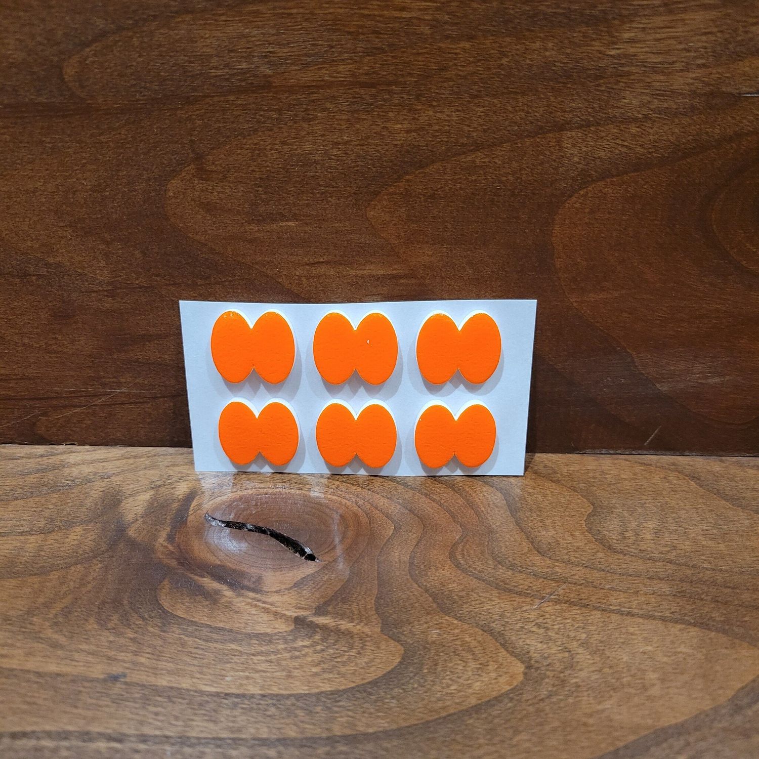 Orvis Stick On Oval Indicators - , Color: Fl. Orange