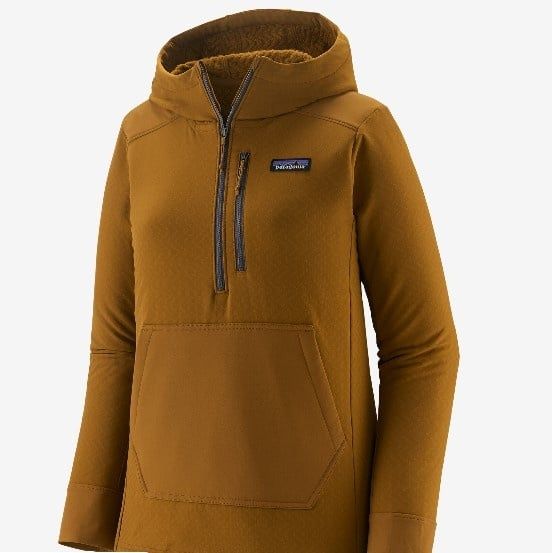 Patagonia W's R2 CrossStrata Pullover, Color: - Shelter Brown, Size: XS