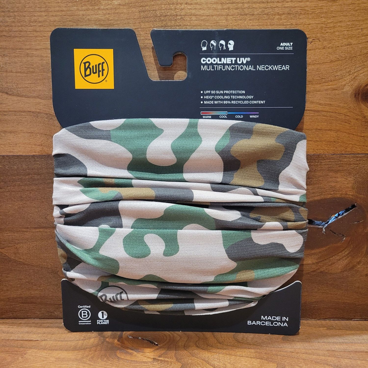 Buff Coolnet UV, Color: - Enob Khaki