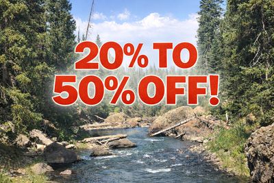 20% to 50% Off Fly Fishing Gear and Outdoor Apparel 