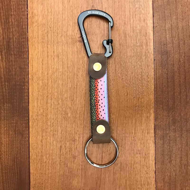 Whiskey Leather Works The Fish Print Whis-Key-Hook 