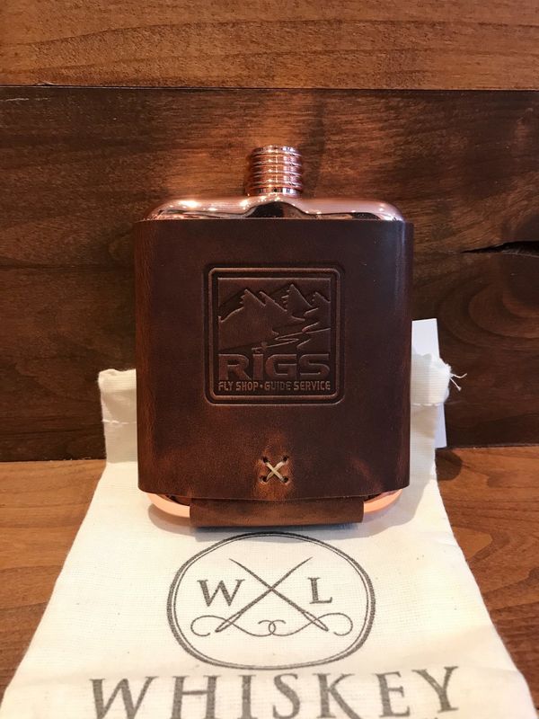 RIGS Logo Clark Fork Flask - 