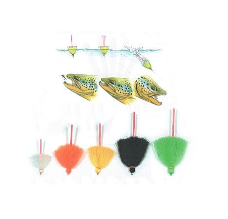 Rainy's Whitlock's Telstrike Indicators - 3 Pack - , Color: Black, Size: Small