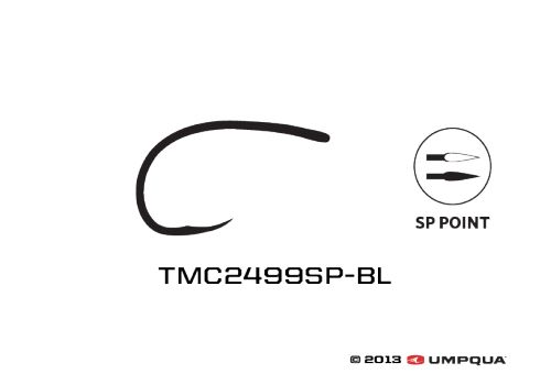 TMC Hook  #2499SP-BL 