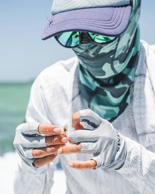 Simms Solarflex Half-Finger Sun Glove 
