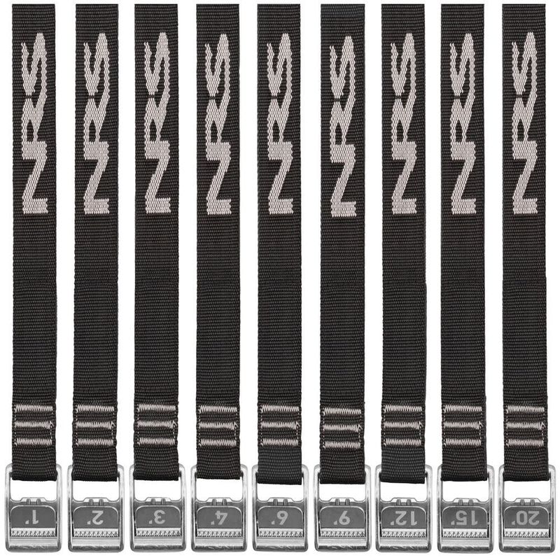 NRS 1" Webbing Tie-Down Straps 2 Pack 