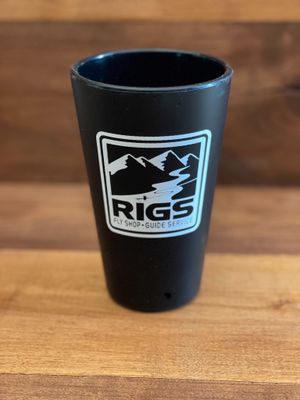 RIGS Logo Sili Pint 16oz Pint Cup 