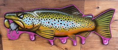 Scaly Designs - Trout Cutout Scaly Designs - Trout Cutout