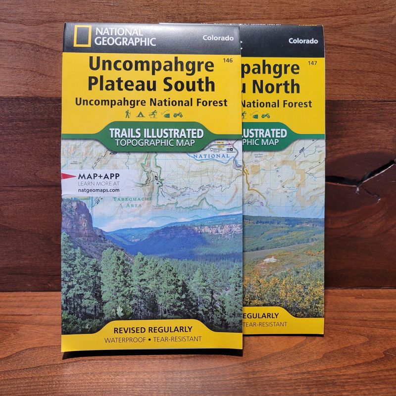 National Geographic Maps Uncompahgre Plateau - South #146