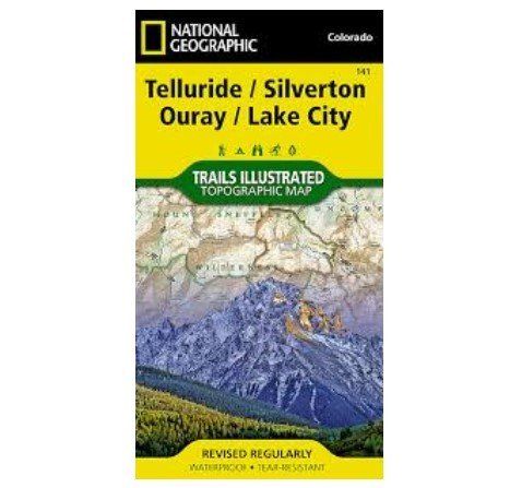 National Geographic Maps Telluride, Silverton, Ouray, Lake City - #141