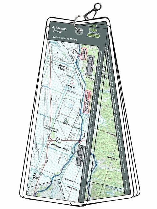 Arkansas River Troutmap