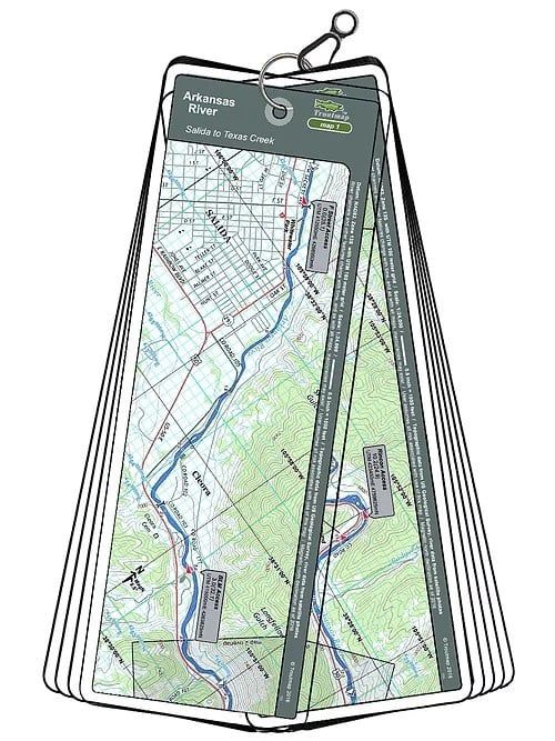 Arkansas River Troutmap