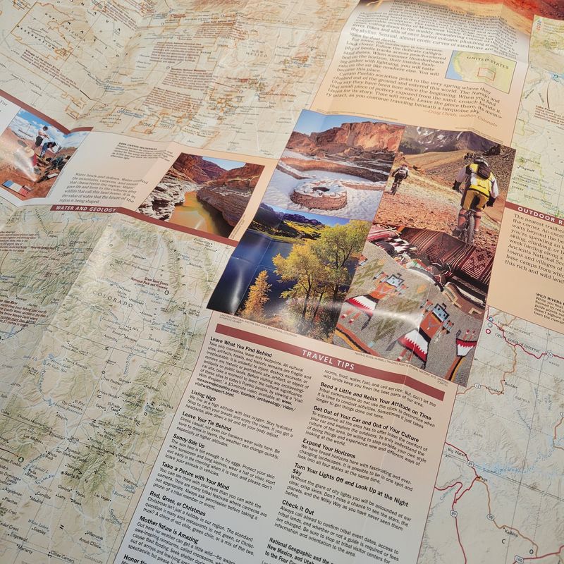National Geographic Maps Four Corners - Trail of the Ancients