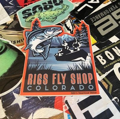 Drift Boat - RIGS Fly Shop Sticker