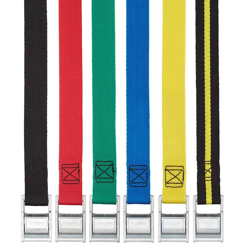 NRS Color Coded Tie-Down Strap - 8' - Blue