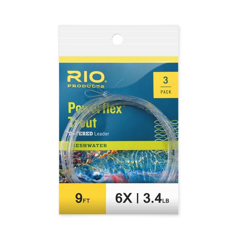 Rio Powerflex Leaders - 9FT - 3 Pack Rio Powerflex Leaders - 9FT - 3 Pack