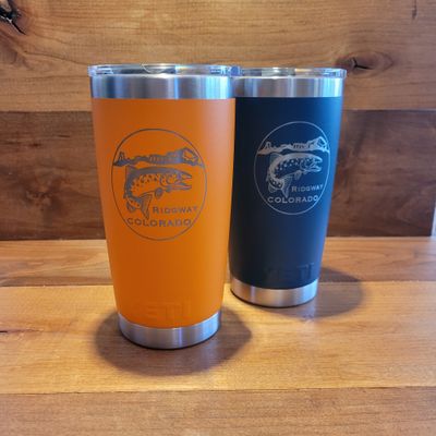 Ridgway Co Logo YETI Rambler 20oz Tumbler Ridgway Co Logo YETI Rambler 20oz Tumbler