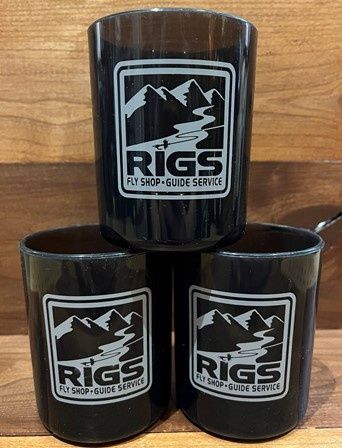 RIGS Logo Sili Pint 12oz Rocks Glass