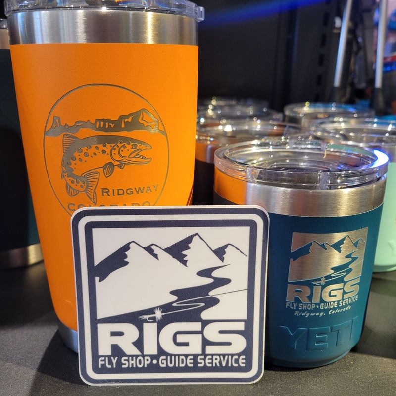 RIGS Fly Shop Sticker RIGS Fly Shop Sticker