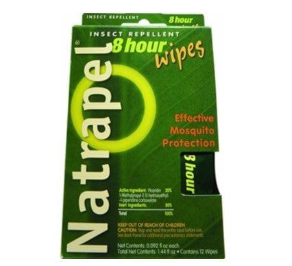 Natrapel 8 Hour Wipes 12 PK