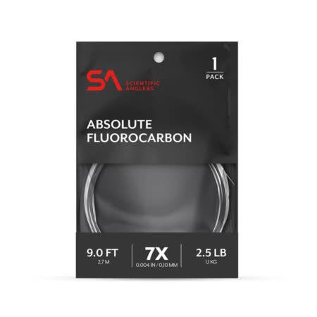 SA Absolute Fluorocarbon Trout Leader