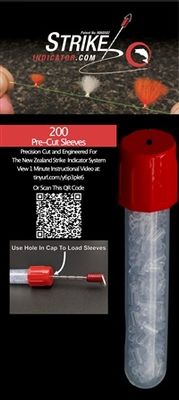 New Zealand Strike Indicator Pre-Cut Sleeves - Standard