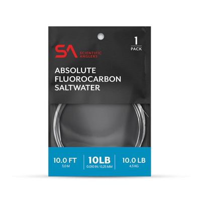 SA Absolute Saltwater Fluorocarbon Leader 9ft SA Absolute Saltwater Fluorocarbon Leader 9ft