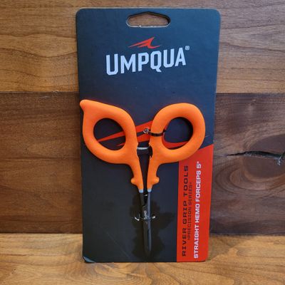Umpqua Rivergrip Precision Series Straight Hemo Forceps 5"