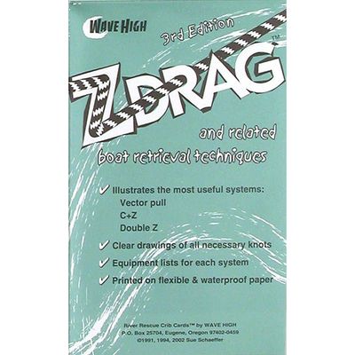 NRS Z-Drag Rescue Crib Sheet NRS Z-Drag Rescue Crib Sheet