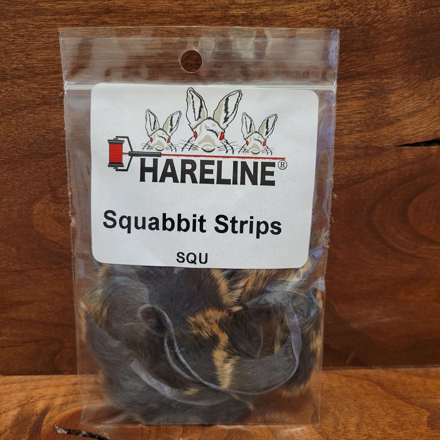 Hareline Squabbit Strips - Natural