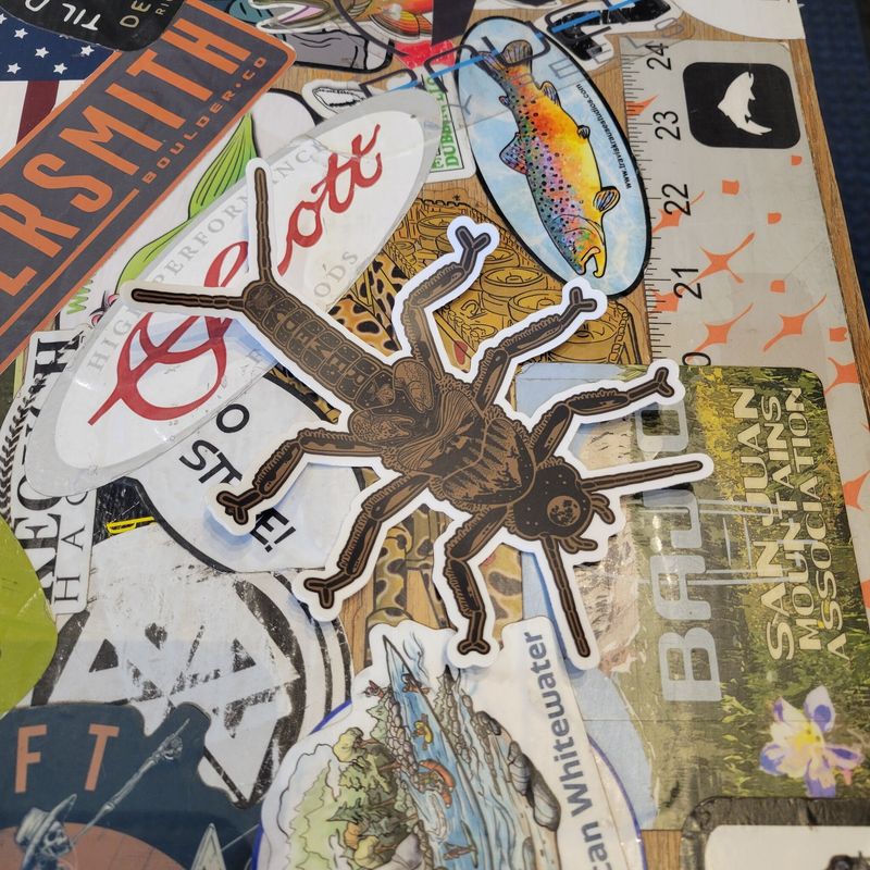 Nate Karnes Golden Stonefly Decal