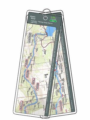 Green  River Troutmap - ABC Combo, Flaming Gorge Dam To Swinging Bridge
