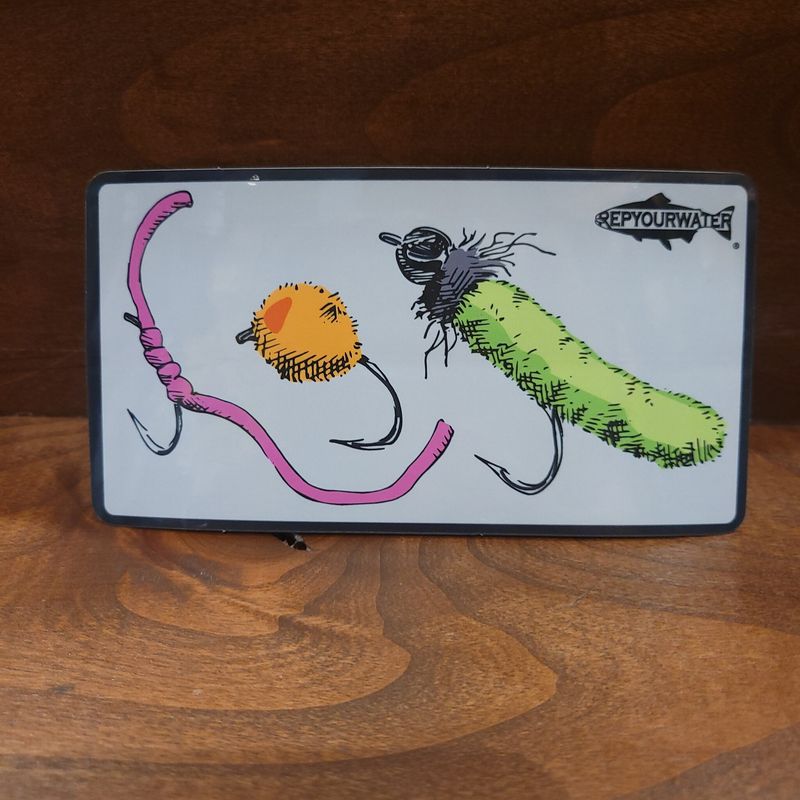 RepYourWater Trash Flies Sticker