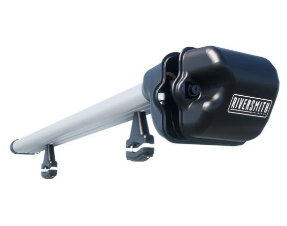 Riversmith ShortCut River Quiver With truck-Bed Mount 2-Banger - Silver 60"-68"