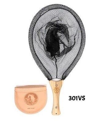 Handy-Pak-Net Standard Teak Wood - Black Rubber netting