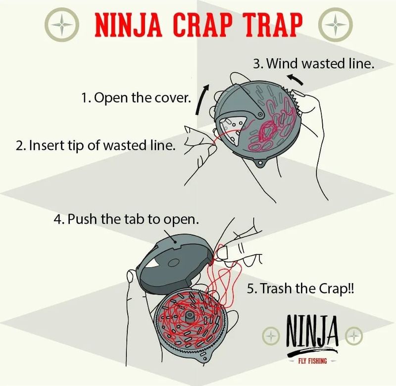 Ninja Crap Trap - Trash collector