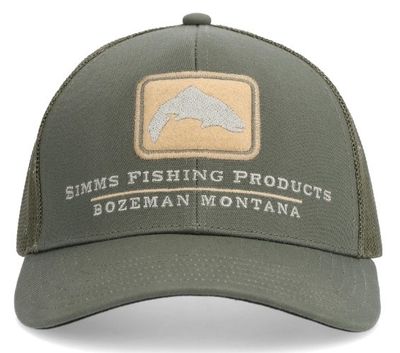 Simms Double Haul Icon Trucker - Smokey Olive