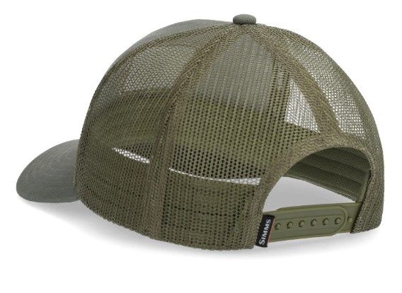 Simms Double Haul Icon Trucker - Smokey Olive