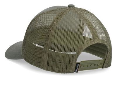 Simms Double Haul Icon Trucker - Smokey Olive