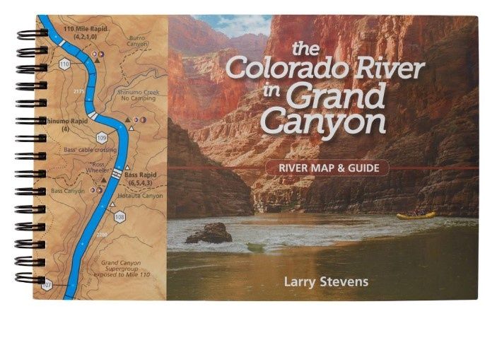 The Colorado River In Grand Canyon River Map &amp; Guide