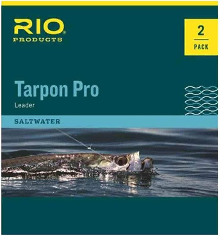 Rio Pro Tarpon Leader 30lb clas 60lb Fluorocarbon Shock - 2 Pack