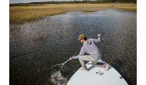 Nomad Mid-Length Boat Net - Salty Camo