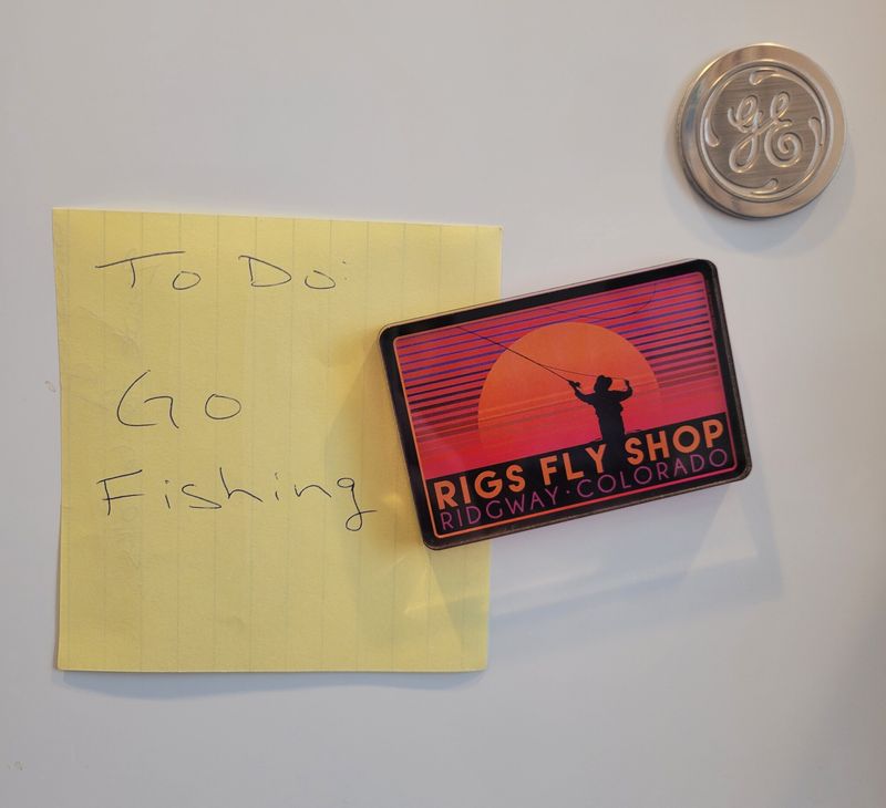 RIGS Fly Shop Fly Fisher Magnet