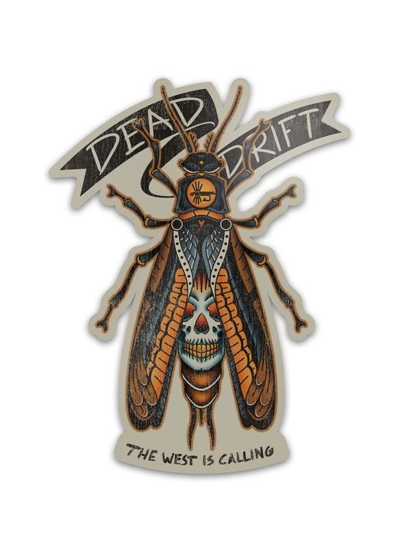 Dead Drift Death Fly Sticker