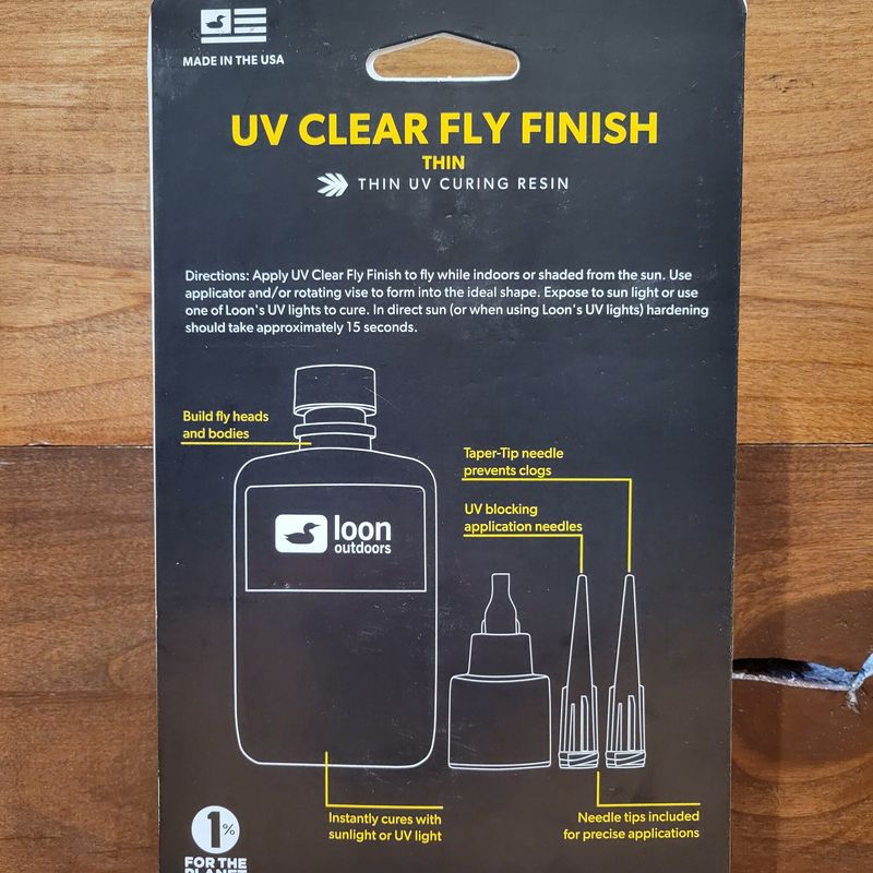 Loon UV Clear Fly Finish - 2 oz