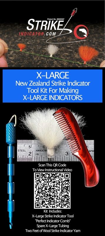 New Zealand Strike Indicator - X-Large Kit New Zealand Strike Indicator - X-Large Kit