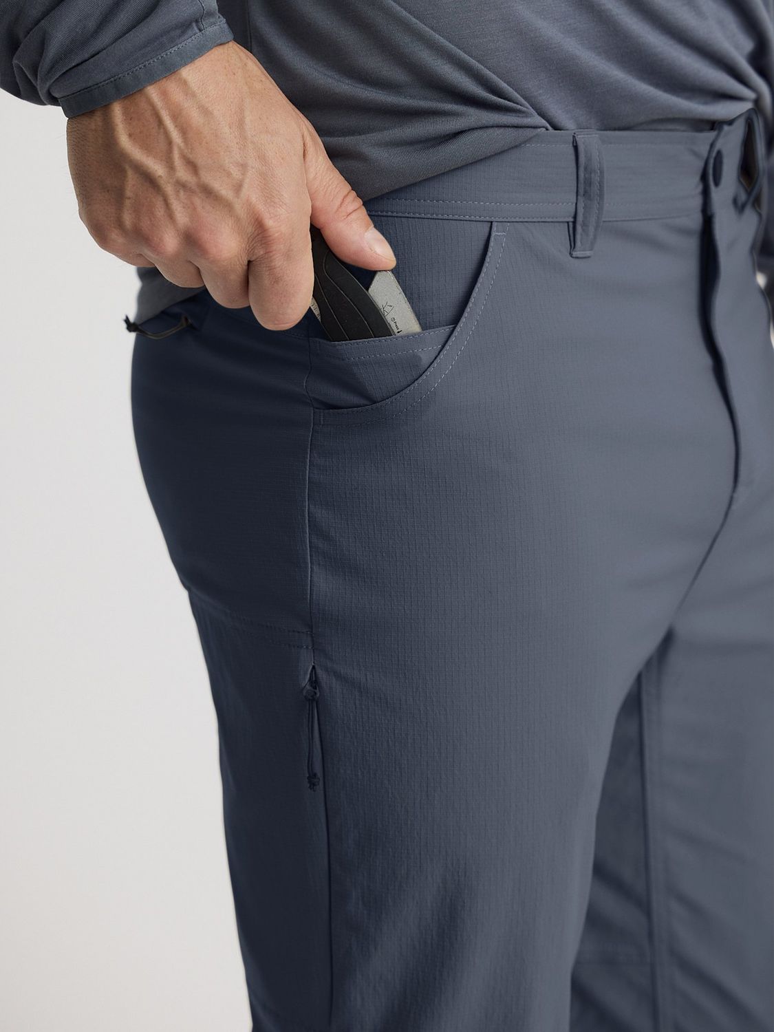 Free Fly Man's Topogrid Pant, Color: Storm Cloud, Size: - 32x30