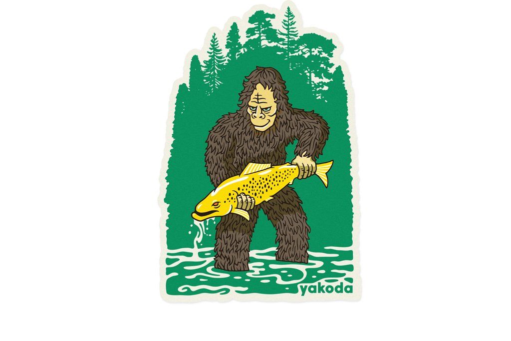 Yakoda Bigfoot Sticker