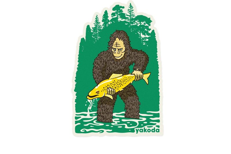 Yakoda Bigfoot Sticker