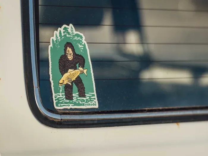 Yakoda Bigfoot Sticker
